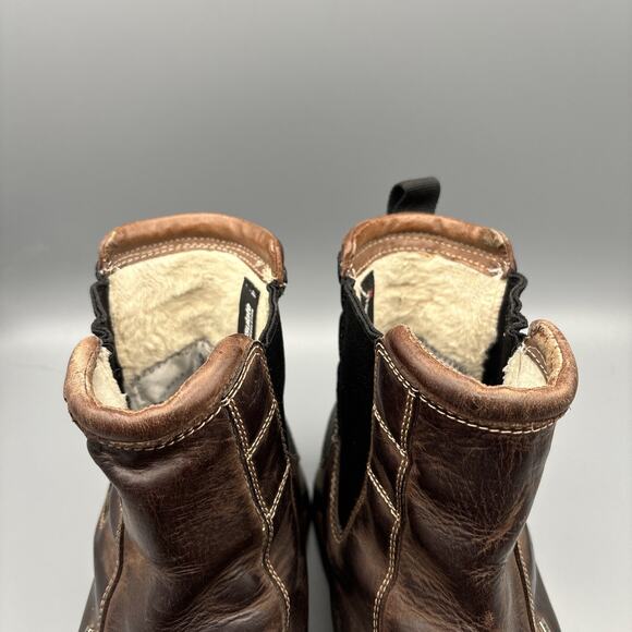 Ahnu Tamarack Insulated Waterproof Low Boots Brown Slip-On Thinsulate Men’s 11 main image 5